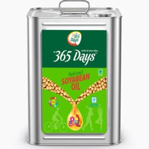 365 Days Refined Soyabean Oil – 15L Tin